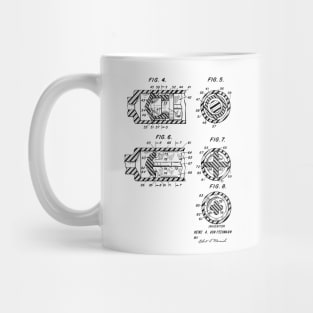 Plastic Syringe Vintage Patent Hand Drawing Mug